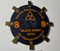 Messerteller BLACK Series 240mm Schnittbreite i-Serie